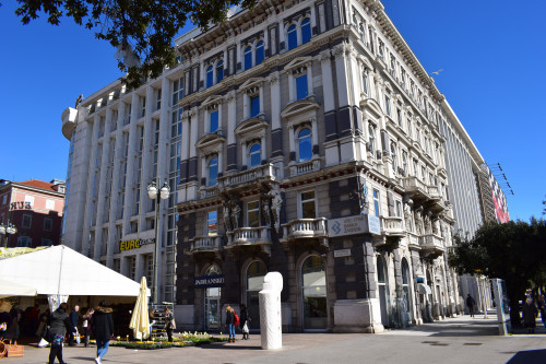 Former shipping company „Jugolinija – Croatia Line“ building in Rijeka